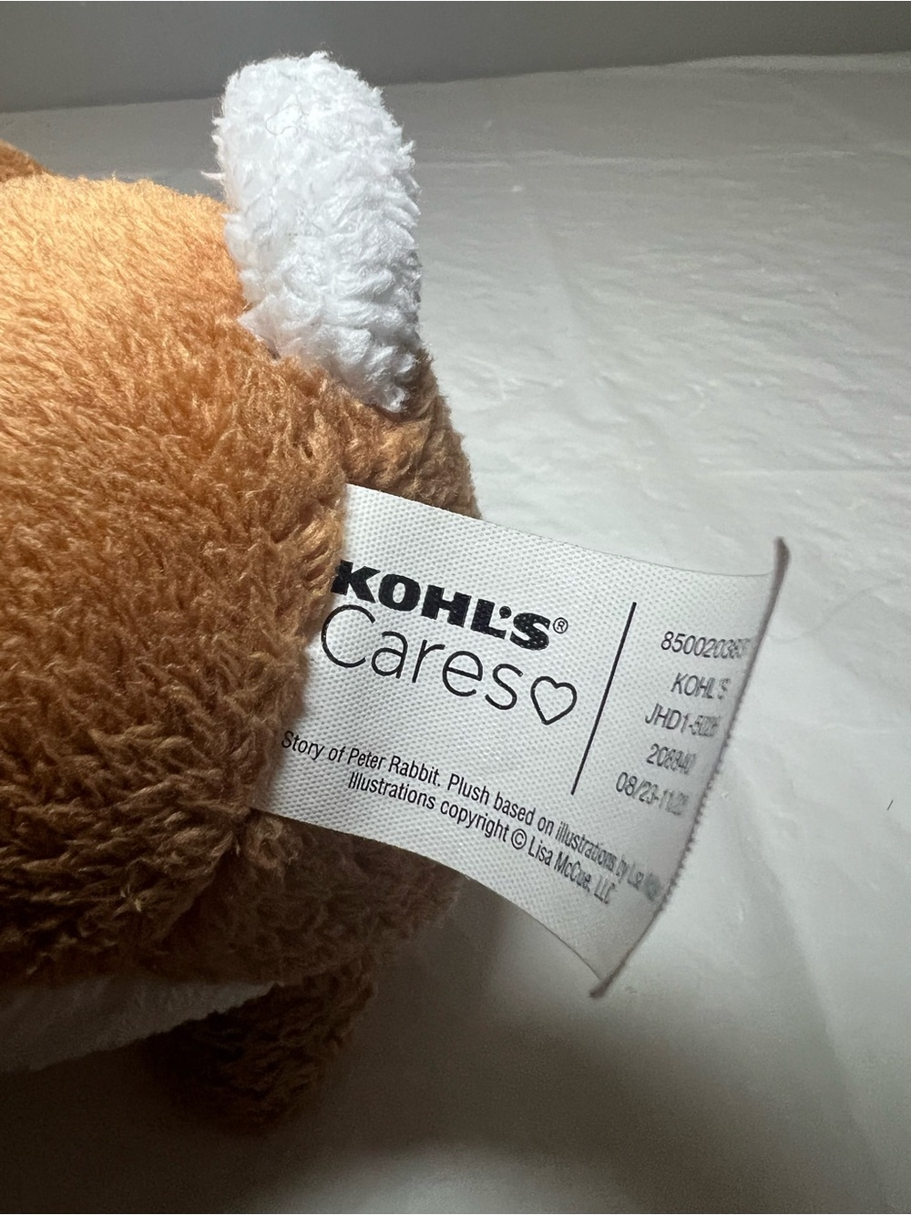 Kohl's Cares Peter Rabbit Plush - Picture 3 of 4